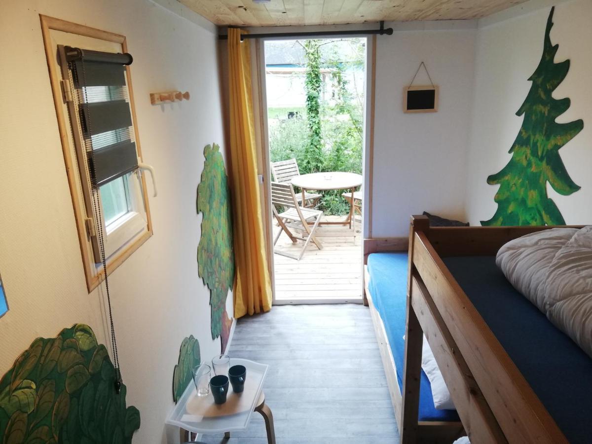 Hebergements Camping "Les Pieds Dans L'Eau" Crozon Esterno foto
